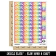 thumbnail image 2 of Special Bold Border Sticker Set - Rainbow - Matte Finish - 1.5" Small, 2 of 7