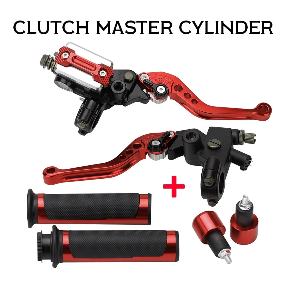 handlebars Road Atv Reservoir Universal Atv Alloy Handlebar Set Handlebar Brake Set Universal Fit 7 8 22mm Alloy Alloy Scooters Brake Clutch Reservoir Handlebar Handlebars Walmart