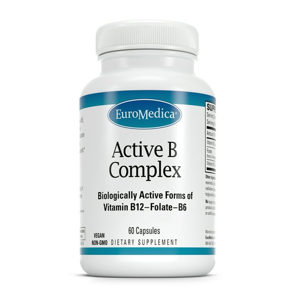 EuroMedica Active B Complex - 60 Capsules