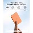 thumbnail image 3 of Anker Nano Magnetic Power Bank, 5,000mAh Qi2-Certified 15W Portable Charger, Ultra-Slim Wireless Battery Pack with Ergonomic Design, Compact for Travel, Compatible for iPhone 17 / 16 Series and More, 3 of 6