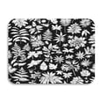 thumbnail image 3 of Minimalist Leaves Pattern Design Diatomaceous Earth Water Absorbent Mat, Anti-Slip Rubber Backing, 19.7" x 15.7", 3 of 11