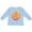 AE-Light Blue, variant on Octopus Ocean Sunset Boys or Girls Long Sleeve Toddler T-Shirt