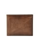 thumbnail image 1 of Cartera Fossil Derrick de piel con bloqueo de RFID, color marrón, para hombre, 1 of 3