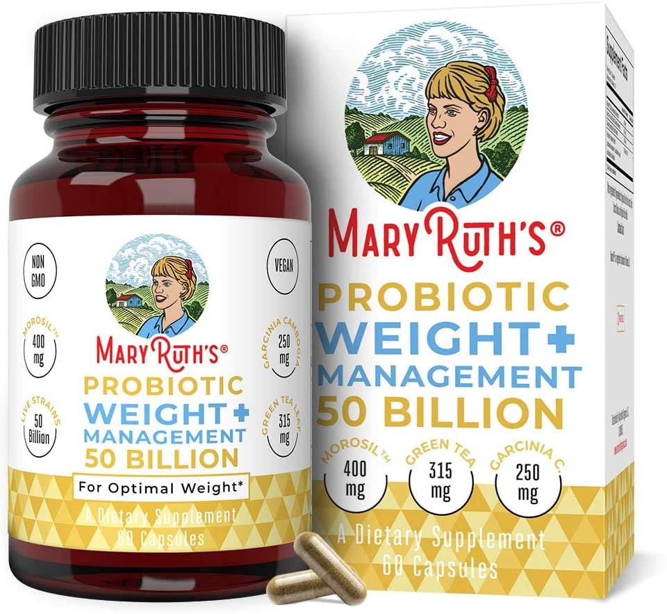 Probiotic Weight Management+ by MaryRuth\u2019s - 50 Billion ...