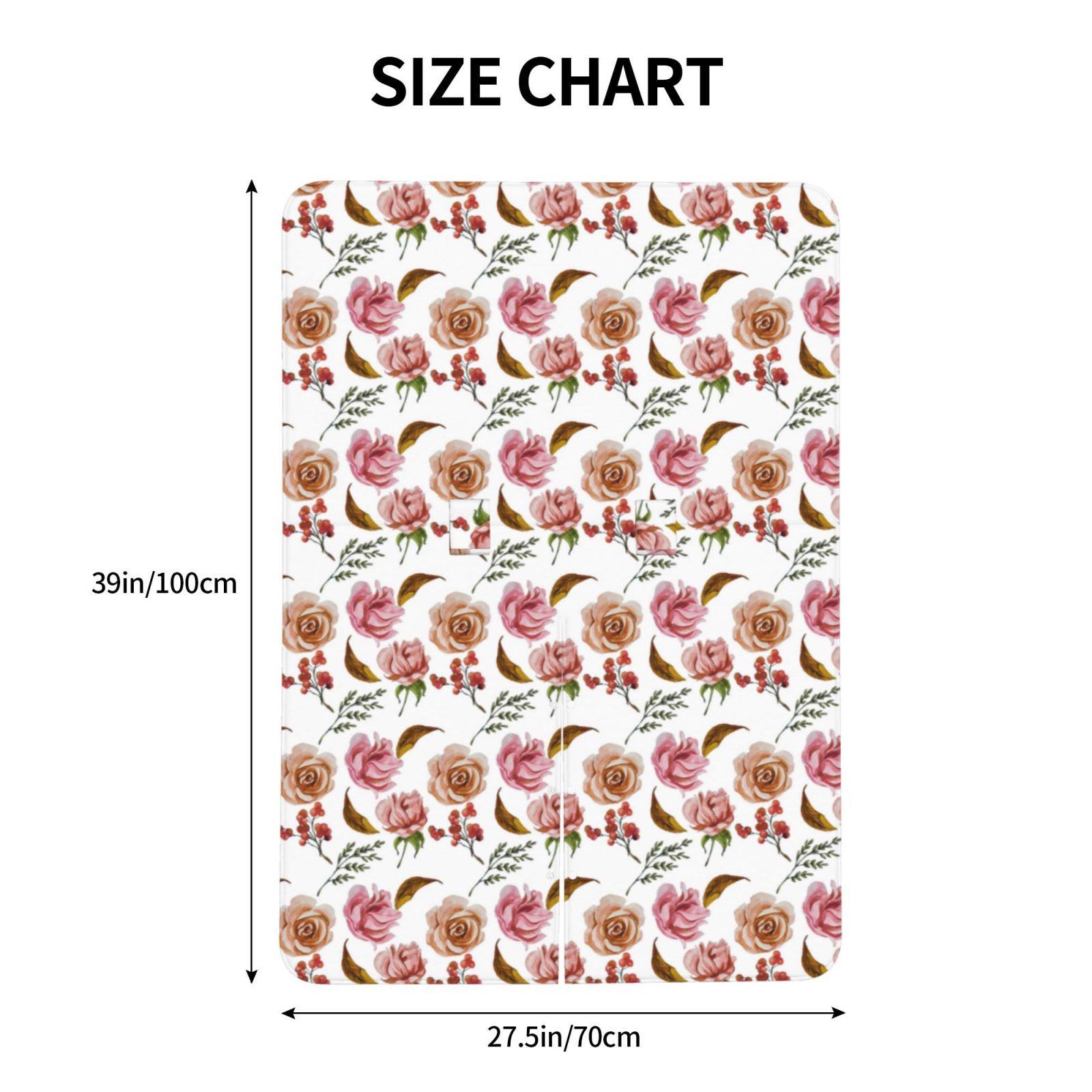 Naloa Rose Flowers Baby Car Seat Cover, Breathable Baby Carrier Cover, Multiuse Baby Carrier Cover & Nursing Breastfeeding Cover