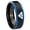 Black And Blue Step Edge, variant on Masonic 32 Triangle Design Freemason Beveled Gray Tungsten Ring 10MM