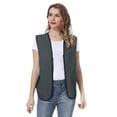 thumbnail image 2 of TOPTIE Supermarket Uniform Vest Zipper Volunteers Event Vest Unisex Waistcoat, 2 of 6