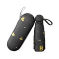 thumbnail image 1 of Yuarrent Paraguas unisex conveniente protección solar eficiente con elegante cápsula de amor bloqueo eficiente amor negro 6 Type3 NO3, 1 of 6