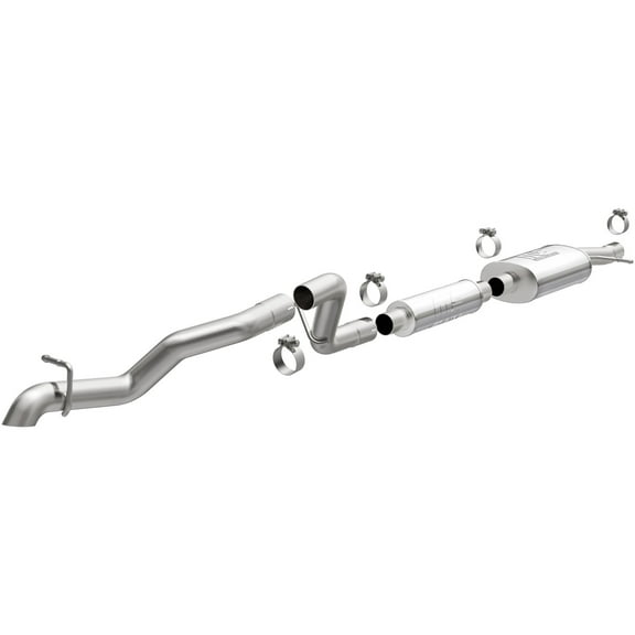 Magnaflow Performance Exhaust 19539 Overland Series Cat-Back Exhaust System Fits select: 2015-2018 JEEP WRANGLER UNLIMITED, 2012-2014 JEEP WRANGLER