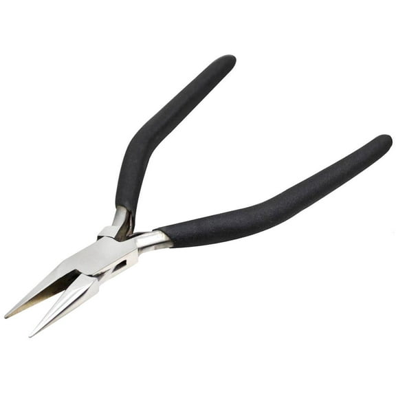 6-1/2" Heavy-Duty Chain-Nose Jewelry Making Pliers - PLR-0052