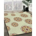 thumbnail image 2 of Ahgly Company Indoor Rectangle Patterned Golden Blonde Gold Novelty Area Rugs, 3' x 5', 2 of 6
