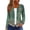 Dark Green, variant on Retro Floral Print Open Front Cardigan for Women, Lightweight Long Sleeve Boho Knit Jacket with Ribbed Hem - Soft Casual Drapey Top Blue S