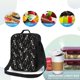 thumbnail image 4 of Fotbe Happy Skeletons Dancing Lonchera Bolsa de Almuerzo para Hombres y Mujeres, Lonchera de Gran Capacidad, Bolsa de Almuerzo Reutilizable, Bolsa Térmica Aislante, 4 of 7