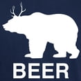 thumbnail image 3 of CafePress - Beer. Bear With Deer Antlers T Shirt - Men's Classic Graphic Cotton T-Shirt, 3 of 4