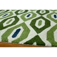 thumbnail image 2 of Momeni Habitat Wool Hand Tufted Green Area Rug 5' X 8', 2 of 2