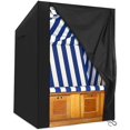 thumbnail image 1 of Cubierta protectora de silla de playa 420d, cubierta protectora de silla de playa 135x105x175/140cm, cubierta protectora impermeable para silla de playa, con velcro, transpirable, W brand modelStyleType, 1 of 2