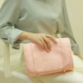 thumbnail image 4 of Bolso cosmético colgante de cuatro en uno Mangos multifuncionales Bolsas de maquillaje MANEJOS Organizador Foldable de moda para cumpleaños Christmas Light Rosa sidaley  HA010959-04, 4 of 7