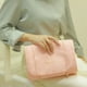 thumbnail image 4 of Bolso cosmético colgante de cuatro en uno Mangos multifuncionales Bolsas de maquillaje MANEJOS Organizador Foldable de moda para cumpleaños Christmas Light Rosa kenally  HA010959-04, 4 of 7