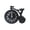 Black, variant on Creative Fashion Bicycle Shape Alarm Clock Silent Alarm Clock Bedside Wake Up Alarm Clock Candy Color Creative Students