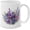 Purple Lavender Flowers, variant on Purple Lavender Flowers Ceramic Coffee Mug Tea Cup, 11 OZ