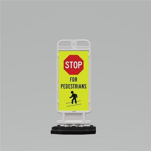 Plasticade by UVP UV4324-28-SCPEDX Plasticade 12' x 24' Crosscade 24 SCHOOL PEDESTRIANS SYMBOL CROSSING