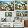 thumbnail image 4 of Designart "Serene Floral Breeze III" Flower Floater Framed Canvas Prints, 4 of 5