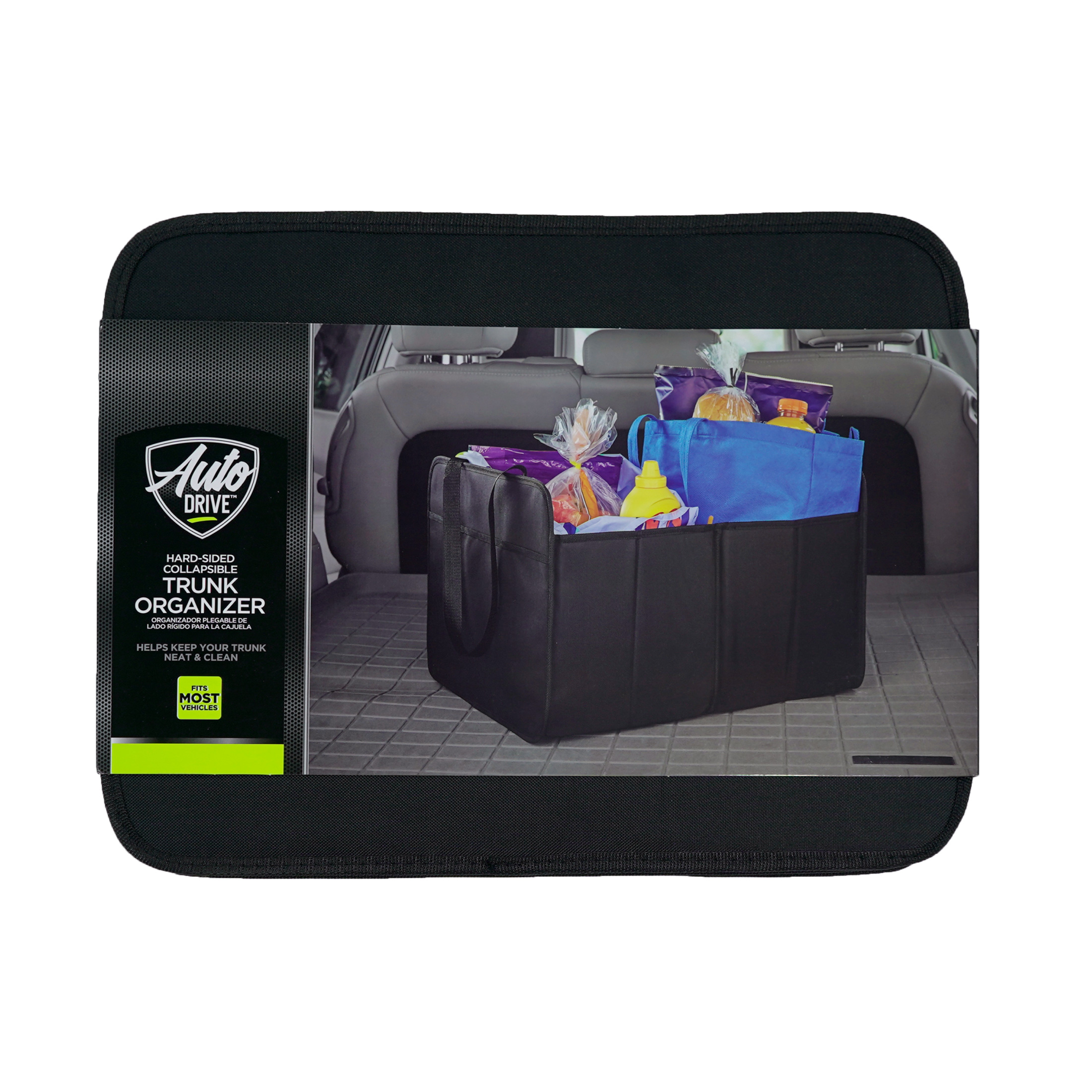 Auto Drive Hard-Sided Collapsible Trunk Organizer photo 7