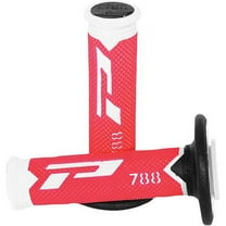 Pro Grip 788 Cross Triple Density Red/White/Black MX Grips (PA078800WRN)
