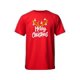 thumbnail image 2 of Playera Con Estampado De Merry Christmas Con Cuernos De Reno Color Rojo Talla Mediana Marca Emil SaEs, 2 of 4