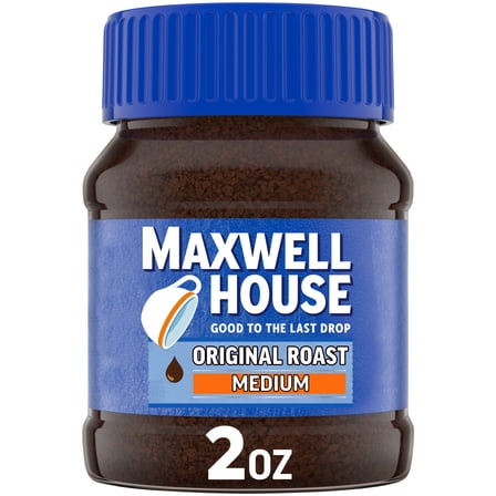 Maxwell House The Original Roast Instant Coffee, 2 oz Jar