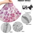 thumbnail image 6 of Pzuqiu Pink Leopard Print 4 Pack Computer Game Chair Cover Elastic Rotating Backrest and Seat Protectors Comfortable Office Decorations for Home, Shop, Office, 6 of 7