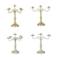 thumbnail image 2 of Candelabro Portavelas Antiguo Vintage Mesa De Comedor Metal seitruly HA024721-02, 2 of 5