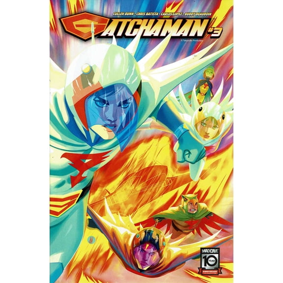 Gatchaman #3A VF ; Mad Cave Comic Book