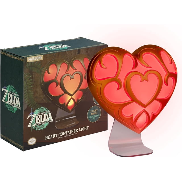 Lámpara Paladone The Legend of Zelda Heart Container Light