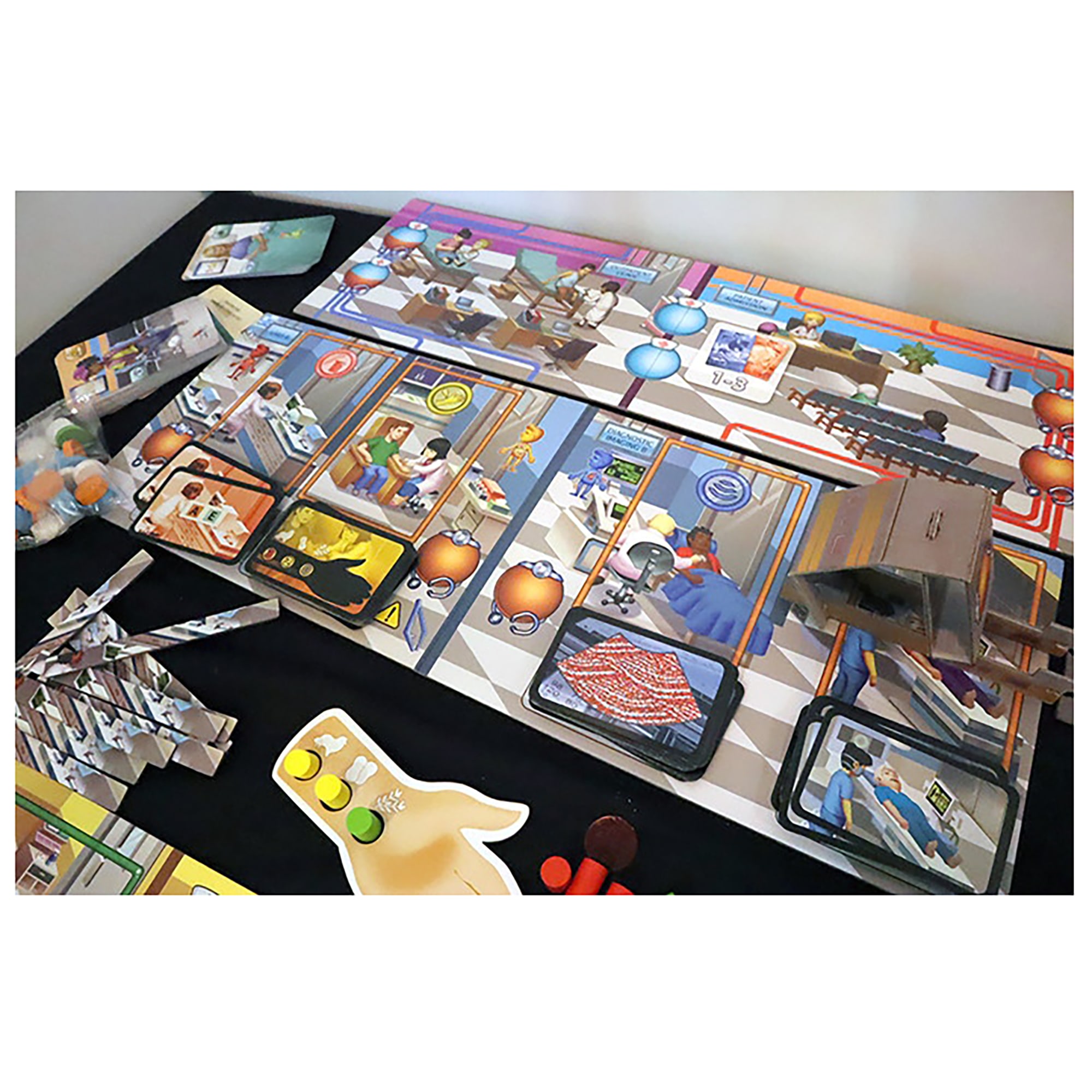 Rush M.D.: ICU Expansion - Artipia Games Cooperative Board Game, Worker Placement, Strategy, Ages 14+, 1-4 Players, 30-45 Mins