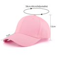 thumbnail image 4 of Gorra De Béisbol Hombre Mujer Kappe Verstellbare Baumwolle Outdoor Running Freizeit Basecap, 4 of 5