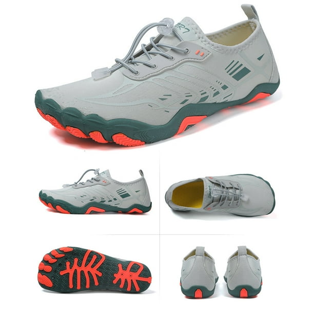 Zapatos de agua ligeros zapatos acuáticos de secado rápido zapatos de playa descalzos antideslizantes cómodos zapatos de natación transpirables para hombres y mujeres