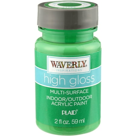 Waverly Inspirations High Gloss Multi-Surface Indoor/Outdoor Acrylic Paint, 2 Fl. Oz.