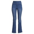 thumbnail image 3 of The Pioneer Woman Pull On Embroidered Bootcut Jeans, 32” Inseam, Sizes XS-3X, Women's and Women's Plus, 3 of 7