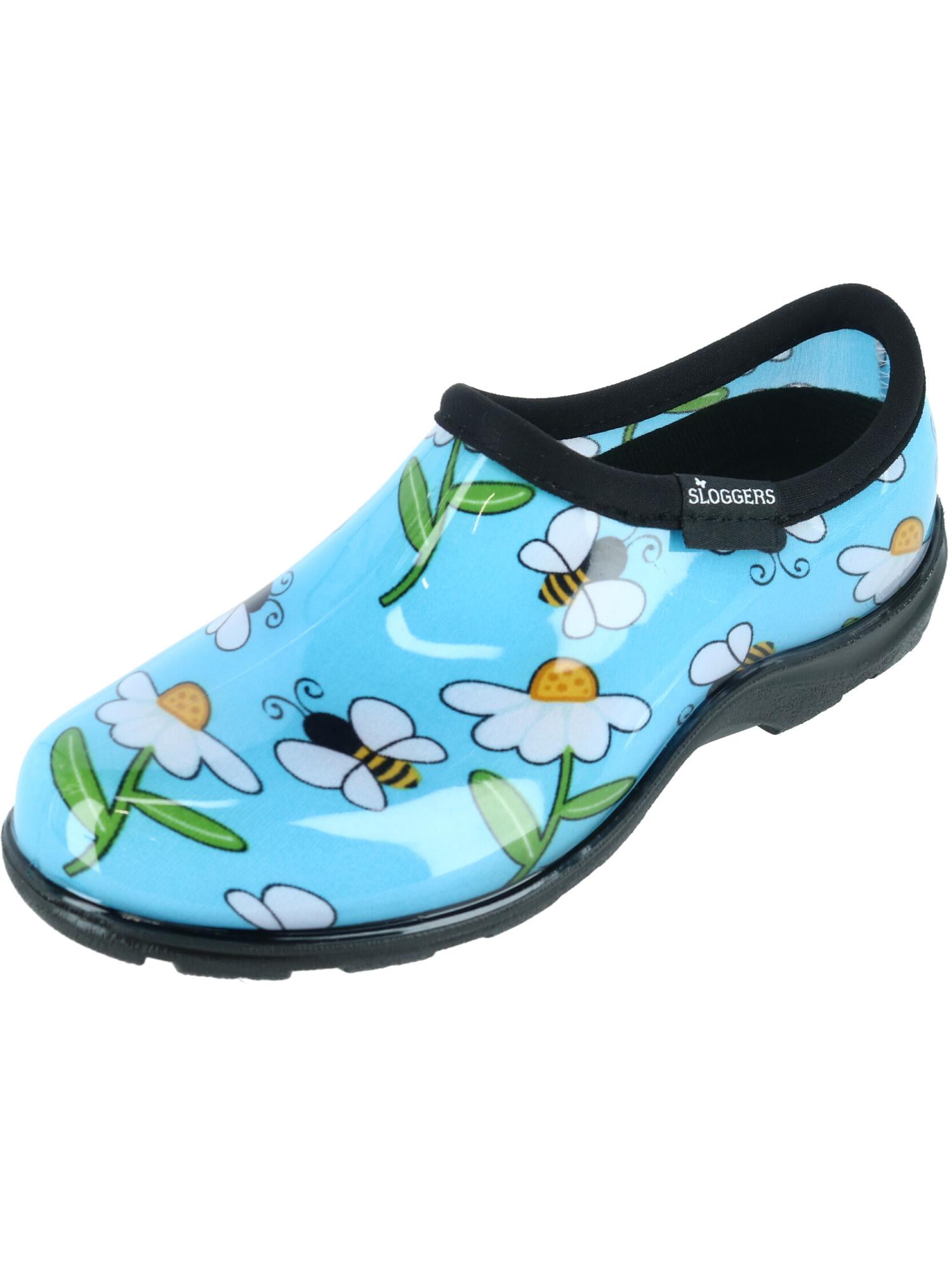 Premium Classic Solid Green Women Sloggers Clogs Waterproof Garden Shoes