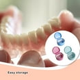 thumbnail image 3 of Shengyu False Storage Box Mouthguard Container Convenient Lightweight Cleaning Case Household Outdoor Hanging Net Blue Cyan, 3 of 6