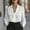 A2 White, variant on Satin Shirt Women Business Silky Tops Cowl Neck Draped Collared Casual Tops Formal Shirts Long Sleeve Satin Silk Shirt Dressy Blouses Classy Tops Fashion Spring Shirts Tunic Top White XS-3XL