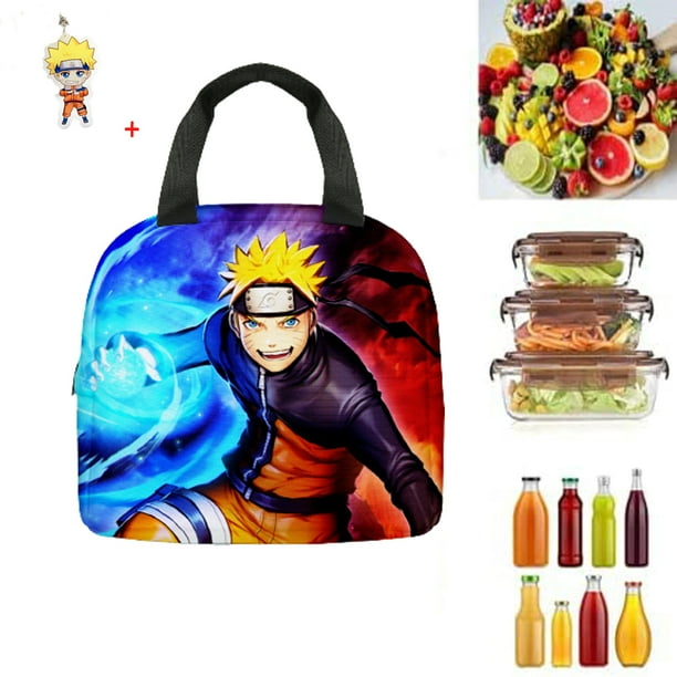 Naruto Children's Student Lunch Bag Elementary School Lunch Box Bag