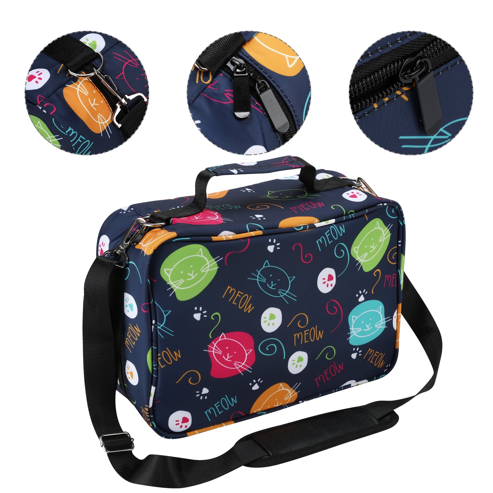 Portable 360-Slot Colored Pencil Case | Holds 240 Gel Pens | Large Capacity Art Organizer with Carry Handle for Watercolor Pencils & Markers