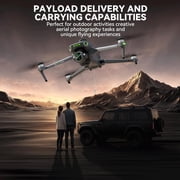 TODAMU Professional Drone with Camera for Adults, 6KM Long Range, 6.3” Screen Controller, 3-Axis Brushless Gimbal, 8K Image, AI Obstacle Avoidance, Payload Dropper, 5G Transmission