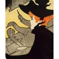 thumbnail image 3 of Toulouse-Lautrec, Henri 12x14 Black Modern Framed Museum Art Print Titled - Detail Divan Japonais, 3 of 5