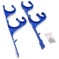 thumbnail image 2 of Swimming Pool Accessories Drying Hook Plastic Storage Hook Swimming Pool Cleaning Tool Placement Rod for Telescoping Pole Brushes Net Leaf Rakes, 2 of 6