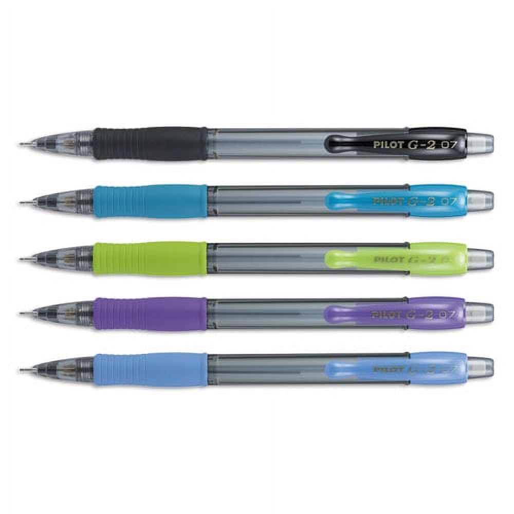 G2 Mechanical Pencil, 0.7 Mm, Hb (#2.5), Black Lead, Assorted Barrel Colors, 5/pack | Bundle of 5 Sets