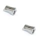 thumbnail image 3 of Methold Metal Mini Pencil Sharpeners School Tools Office Manual Bulk Pencils Alloy Silver Classical Learning Sharpening Plata 2piezas, 3 of 6