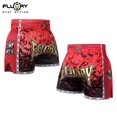 thumbnail image 6 of FLUORY Muay Thai Shorts Kid's Sanda Kickboxing Mixed Martial Arts Adult Training Boxing Pants Men's and Women's Printed Shorts, 6 of 6